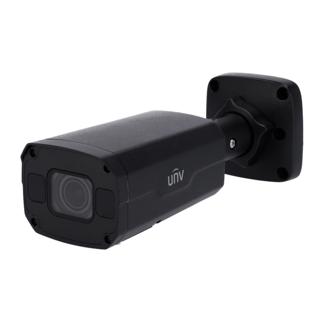 UNV IP-camera 5 Megapixel zwarte kleur - UV-IPC2325SB-DZK-I0-BLACK