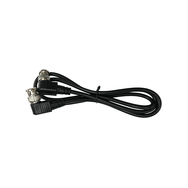 Coaxiale 0,60m kabel RG59 met 2 haakse BNC connector