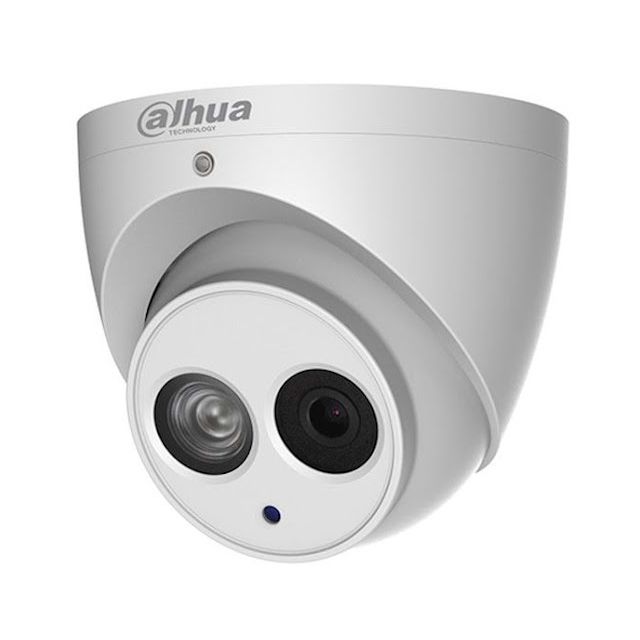 Dahua dome camera 2mp oogbol met microfoon 50m nachtzicht