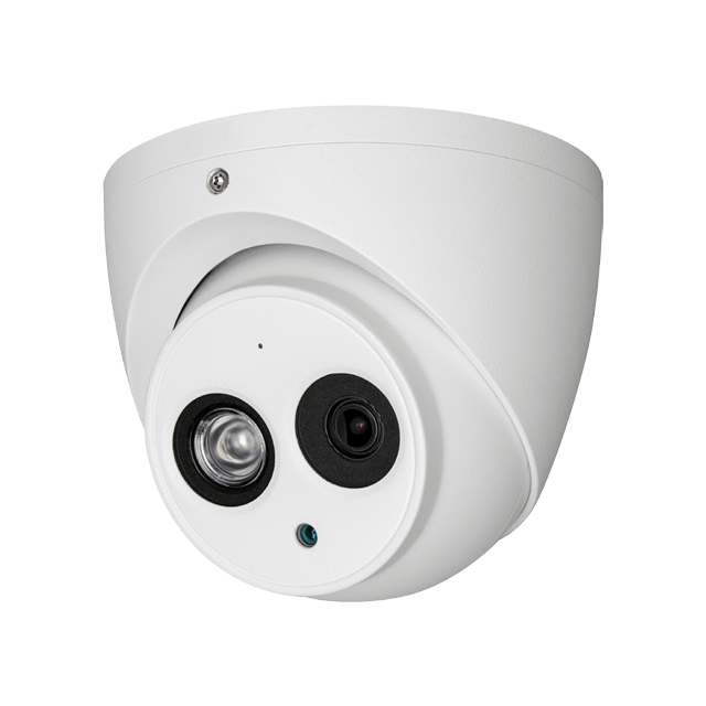 Dahua OEM 2MP 4in1 turret camera met ingebouwde microfoon audio over coax