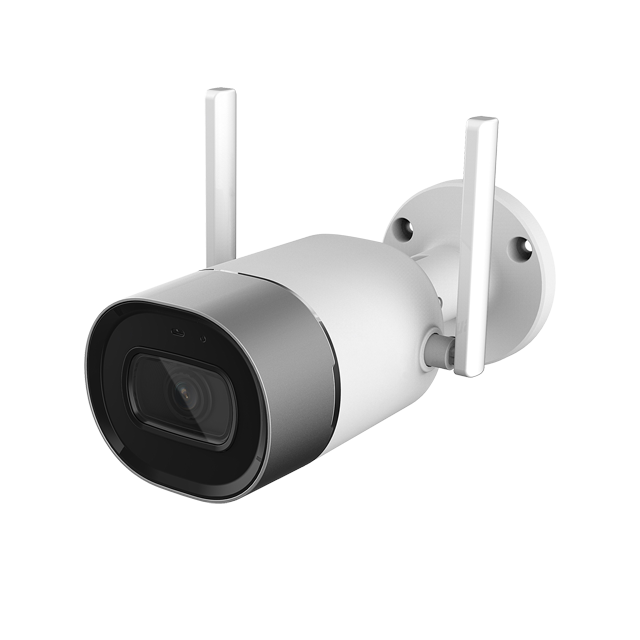 Dahua oem 2mp ip wifi bullet camera, 30m infrarood, 120 graden kijkhoek, sd opname, audio, weerbestendig, hufterproof