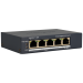 Hikvision cloud gigabit switch met 4 poe poorten beheren