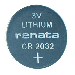 Batterij CR2032