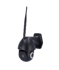 Zwarte PT IP-camera met wifi en autotracking 3MP