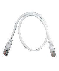 Cat 5E UTP 0,50m kabel wit