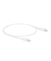 Cat6 UTP 0,5m kabel wit