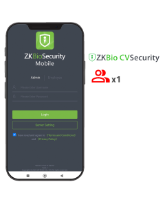 ZKteco Licentie APP voor ZKBio CVSecurity - ZK-SOF-BIOCV-MBAPP-1ACC