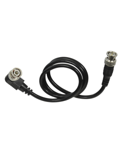 Coaxiale 0,60m kabel RG59 met 1 haakse BNC connector