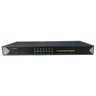 Switch 12 Gigabit poorten + 12 Fiber poorten ZONDER POE HIKVISION - 12*10/100/1000 Base-T - 12*Combo 1000BASE-T/SFP DS-3E0524TF