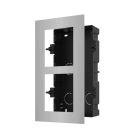 HIKVISION-frame voor 2 video-intercommodules DS-KD-ACF2/S