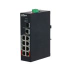 Onbeheersbare Dahua Switch 8 PoE + 2 Gigabit combo PFS3110-8ET-96-V2