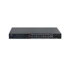 Dahua switch met 26 Gigabit poorten met 24 PoE PFS4226-24GT-370