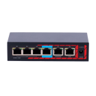 Safire Indoor POE extender Switch - SF-POE-EXT0604-60