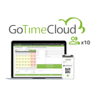 ZKteco Tijdregistratie- en toegangscontrolelicentie - ZK-GOTIMECLOUD-10
