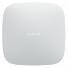 Ajax hub plus wit met instelbaar tot 64 Scenario's, 150 componenten, 99 gebruikers en wifi