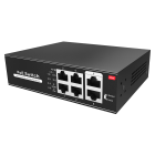 Switch met 4 PoE poorten en 2 up-link poorten