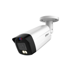 Dahua HAC-ME1509TH-PV met PIR-detector en rood/blauwe politie flitsers met sirene 