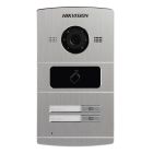 Hikvision IP video intercom voor buiten met 2 belknoppen en Mifare leeskaart met 1,3Mpx camera