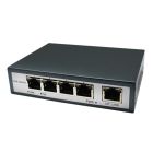 Goedkope 15.4W PoE switch voor IP beveiligingscamera's