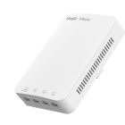 Reyee access point met WiFi en 4 RJ45 poorten waarvan 1PoE