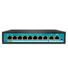 OEM PoE switch 8 poorten en 2 GIGA Uplink poorten