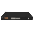 OEM PoE switch gigabit 16 poorten en 2 SFP poorten