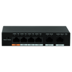 Dahua OEM PoE switch 4 poorten en 2 uplink poorten