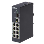 Dahua OEM PoE switch 8 PoE poorten en 1 Uplink poort