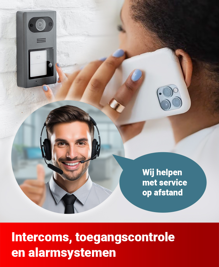 Intercom en toegangscontrole